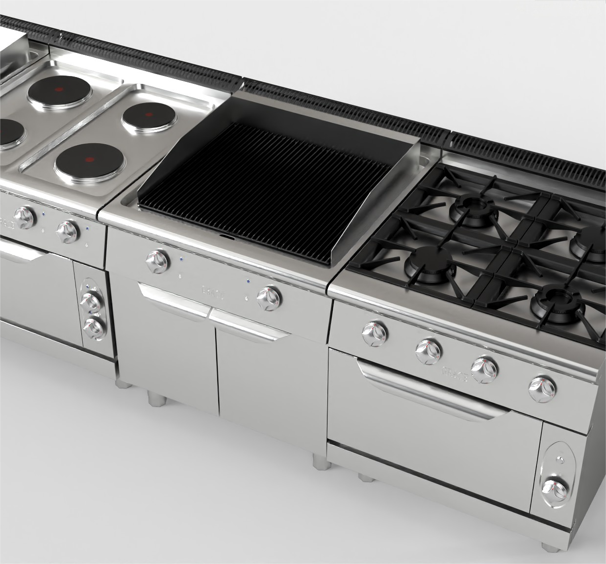 GRACE Industrial-Grade Stainless Steel Commercial Kitchen Equipment - All-in-One Solution For Hotel Restaurant Catering