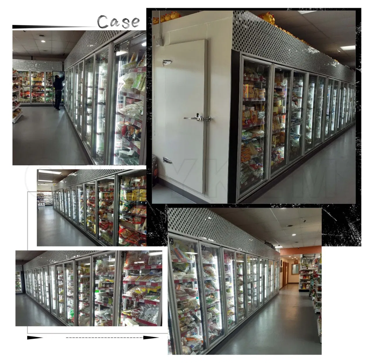 Restaurant Modular Cold Freezer Room Walk in Cold Room with Monoblock Unit