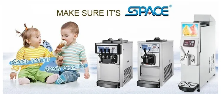 2+1 Mixed Flavor Soft Serve Ice Cream Machine Commercial Yogurt Maker for Sale
