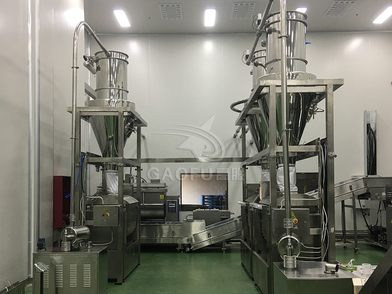 Automatic Powder Feeding System Flour to Dough Mixer Machine Dust-free Feeding Online Sieving Conveying Food Customized Price