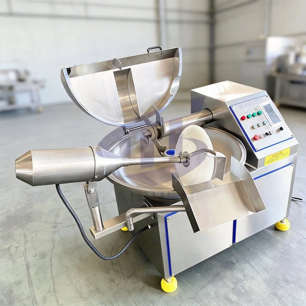 High-Quality Meat Bowl Cutter Machine for Efficient Food Preparation