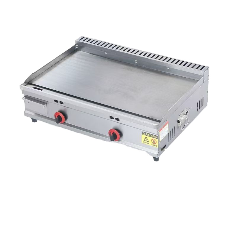 Commercial High-Anti-Fryer Stainless Steel Griddle Contact Grill New for Restaurant Indoor Countertop Electric Use Gas Flat