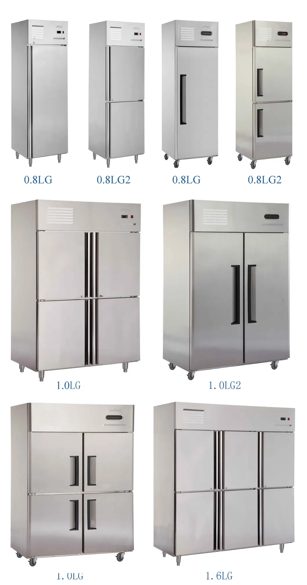 Factory Outlet Commercial Cold Countertop Work Prep Table Chiller Freezer