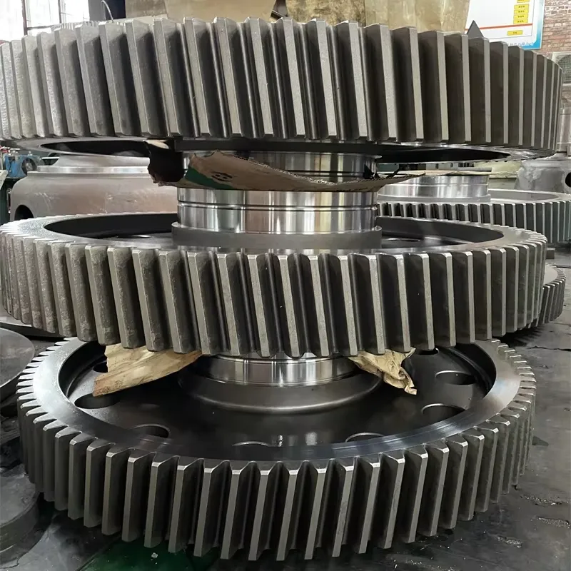 External Helical Teeth Gear Custom Heavy Pinion Helical Gear