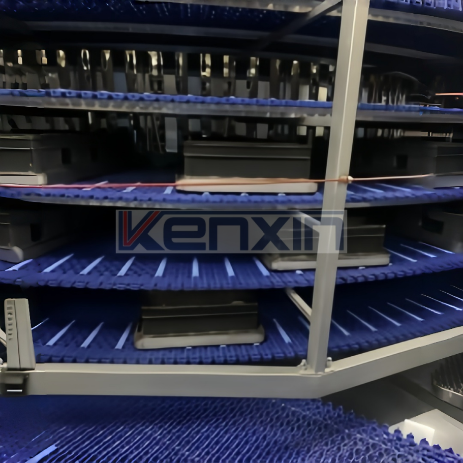 High-Performance Spiral Cooler Tower Spiral Cooling Equipment for Dough Processing Lines