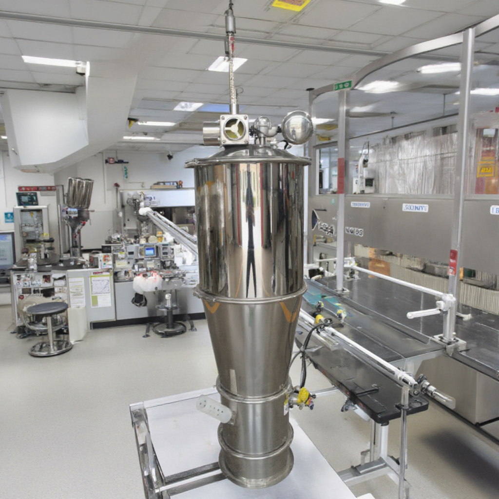 Food Factory Batching System Automatic High Efficiency Powder Flour Dust-free Feeding Sieving Conveying Batching Machine Food