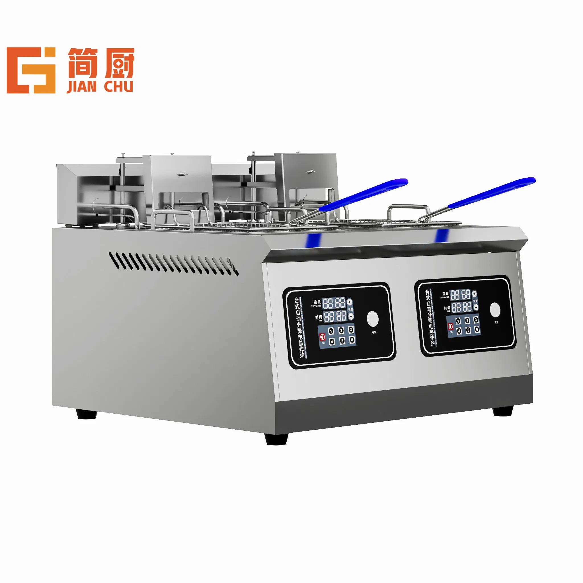 Rapid Heat Desktop Fryer for Perfect Fried Shrimp and Seafood
