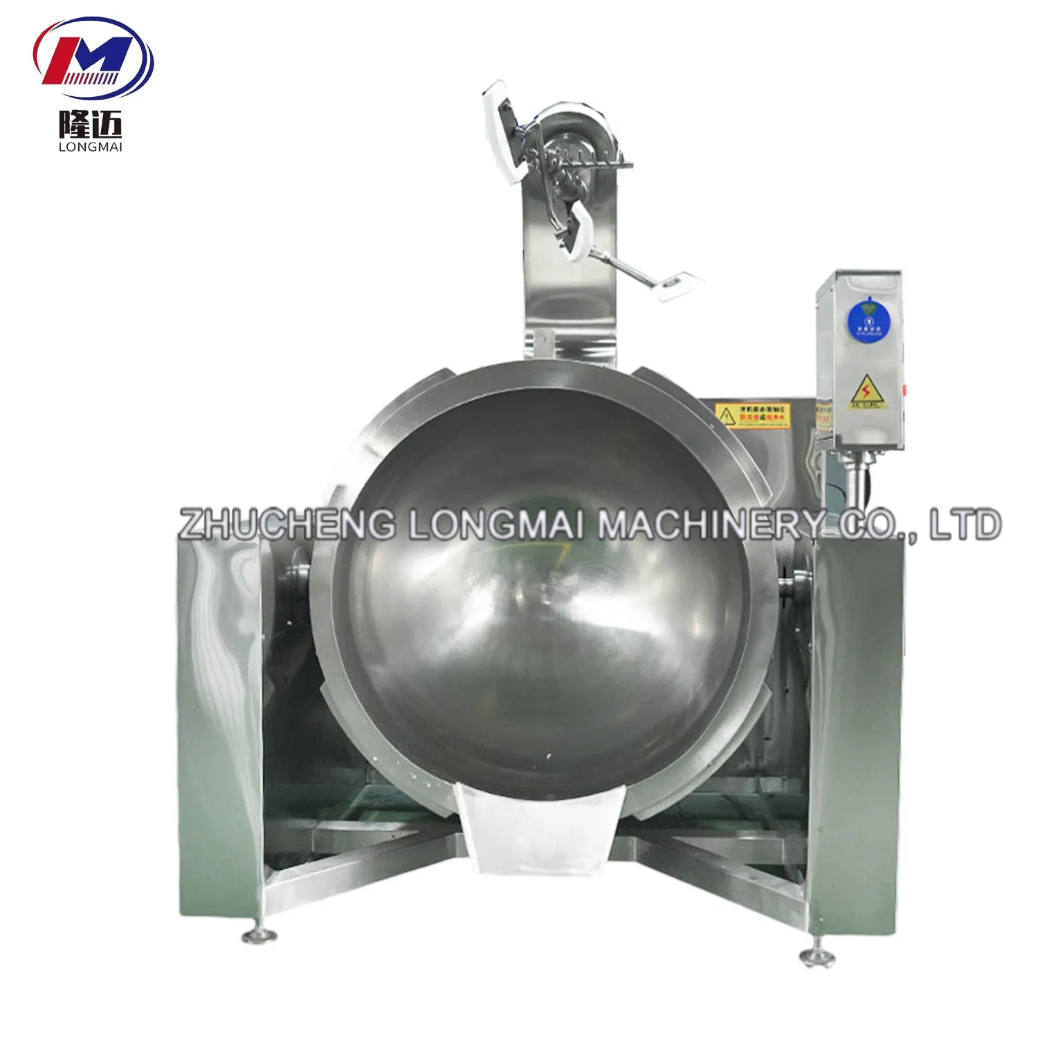 Steam Jacketed Boiler 150L Soup Sauce Boiling Kettle Food Cooking Tank Machine for Restaurant Kitchen