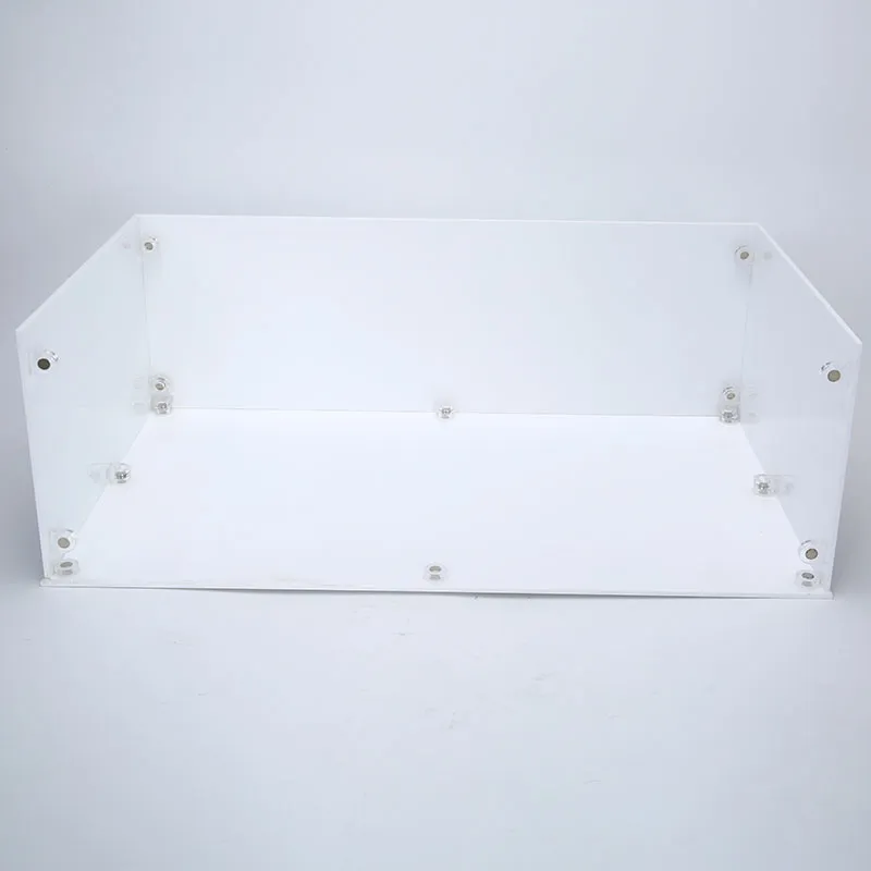 Chafing Dish Guard White Acrylic Food Warmer Stand Cover