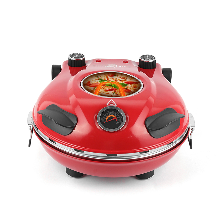 Adjustable Temperature Cooking Pizza Maker with 12 Inch Pan for Napolitana Pizza