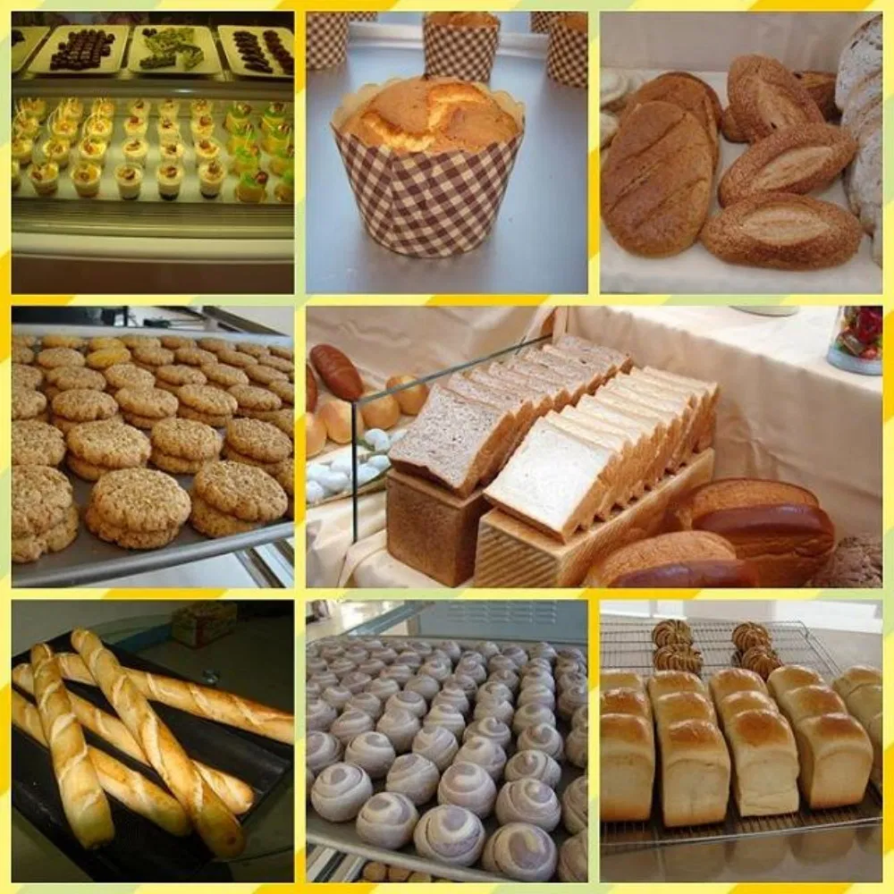 Commercial Bread Toast Baguette Making Machine Food Grade 304 Bread Production Line Hot Selling Complete Baking Bakery Machine Equipment
