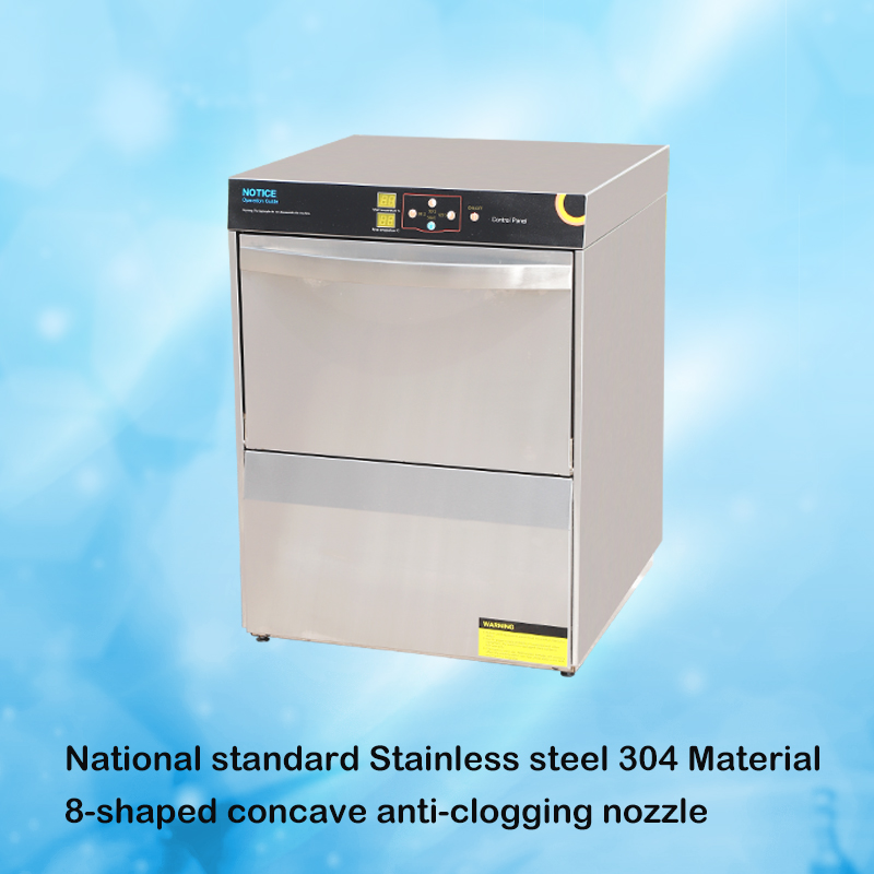 Large Capacity Stainless Steel Automatic Commercial Undercounter Dishwasher Machine for Small &amp; Medium Hotels