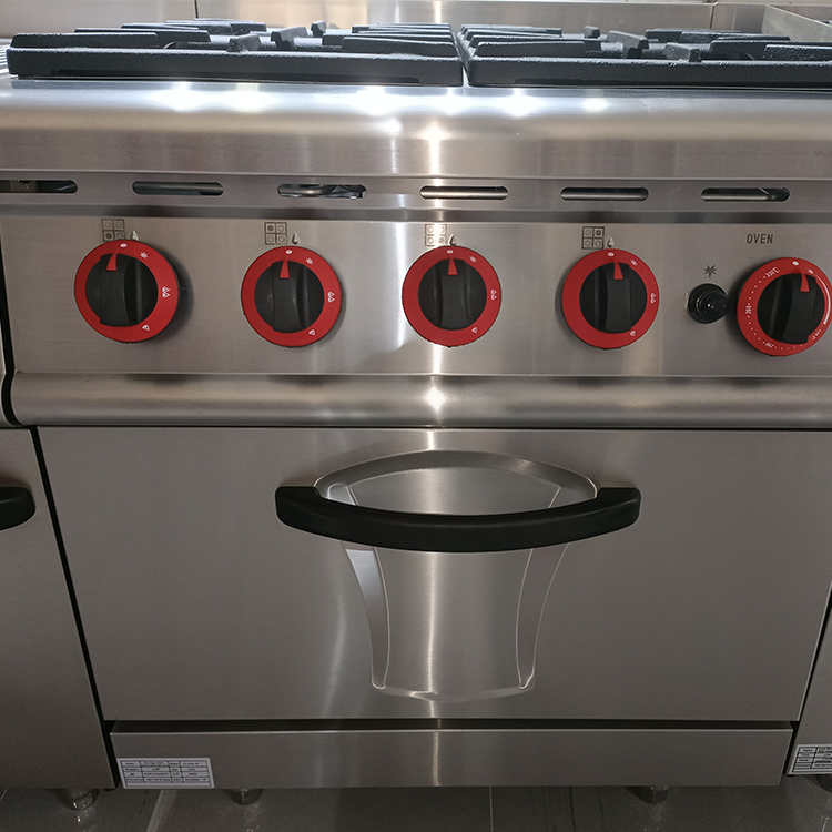 With Oven & Cabinet
