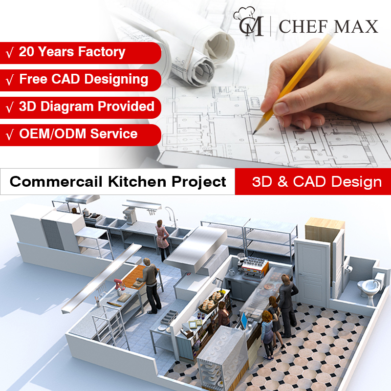 Commercial Stainless Steel Catering Equipment Manufacturer Kitchen Cooking Equipment Price List Chinese Restaurant Equipment