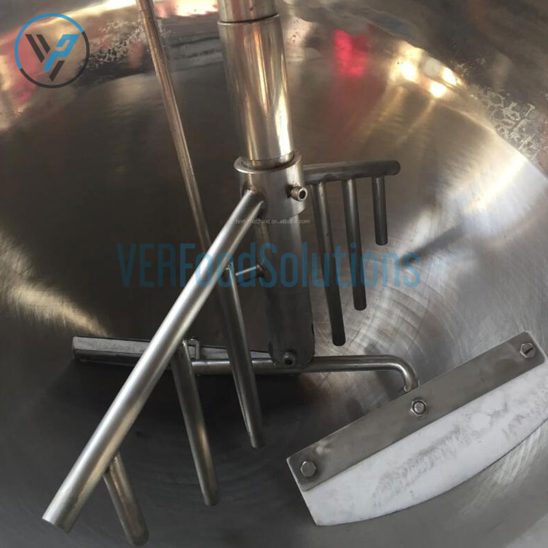 Heavy-Duty Mango Jam/ Cheese Sauce Planetary Cooking Mixer Boiler Machine with CE