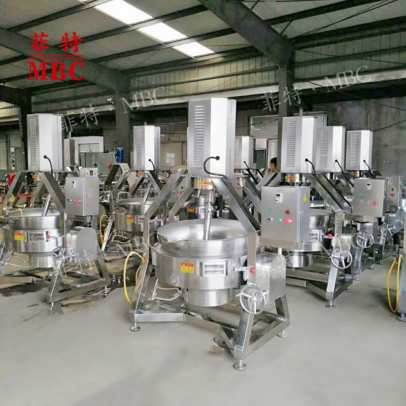 High Quality Steam Jacketed Kettle Marmita De Agitacion Milk Mixing Boiler Cyrus Cooking Machine with Agitator
