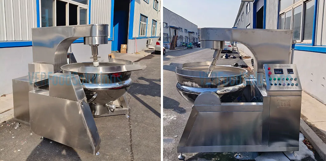 Heavy-Duty Mango Jam/ Cheese Sauce Planetary Cooking Mixer Boiler Machine with CE