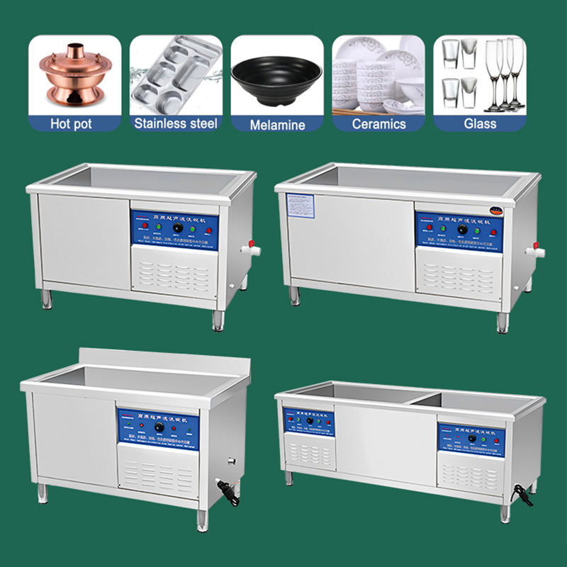 High Quality Freestanding Ultrasonic Dishwasher Machine Industrial Grade Dish Washing Equipment for Hotel Use