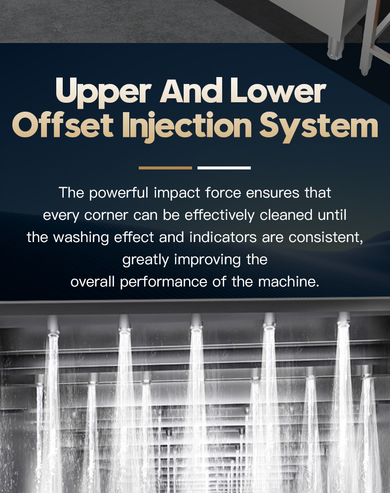 Highly Efficient Automatic Commercial Conveyor Kitchen Dishwasher Machine