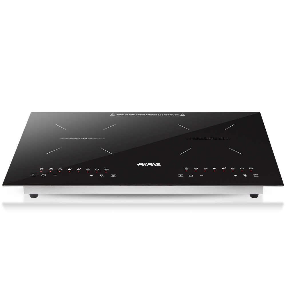 AKANE Induction Cooker + Infrared Cooker Cocina De Induction + Utensilios De Cocina Infrarrojos 4400W Dual Heating Plate