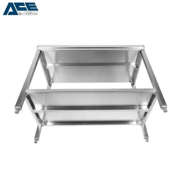 Commercial Kitchen Stainless Steel Work Table Multi-Models Food Prep Bench
