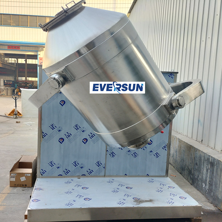 Mixed Grain Mixing Machine 304/316 Stainless Steel Powder Multidimensional 3D Mixing Machine