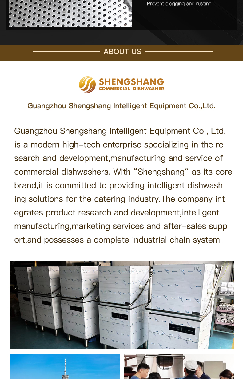 Highly Efficient Automatic Commercial Conveyor Kitchen Dishwasher Machine