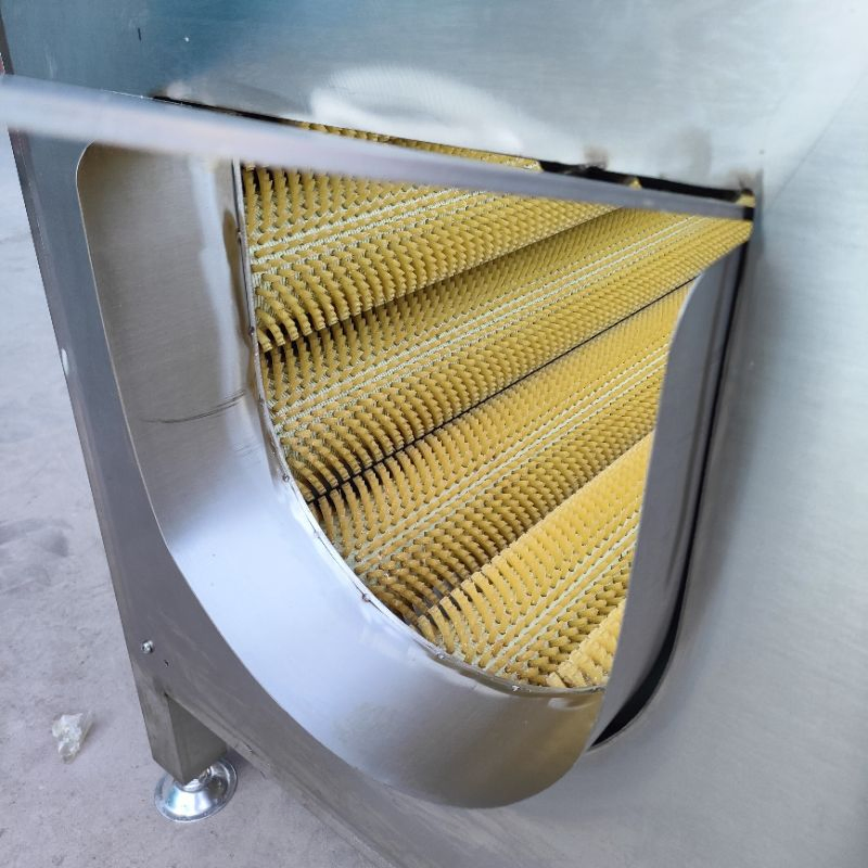 Heavy-Duty Stainless Steel Washer for Seafood Cleaning and Preparation Vegetable Washing Machine Cassava Cleaning Machine Tapioca Peeling Machine