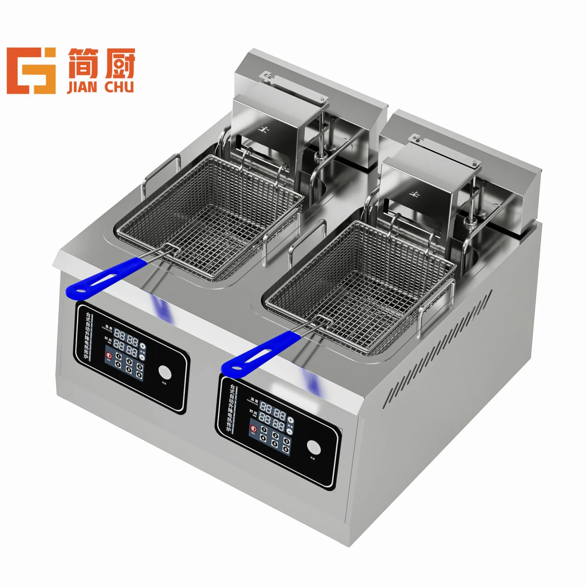 Rapid Heat Desktop Fryer for Perfect Fried Shrimp and Seafood