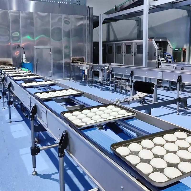 Full Set Hamburger Buns Rolls Bread Dough Processing Forming Making Bakery Equipment Manufacturer