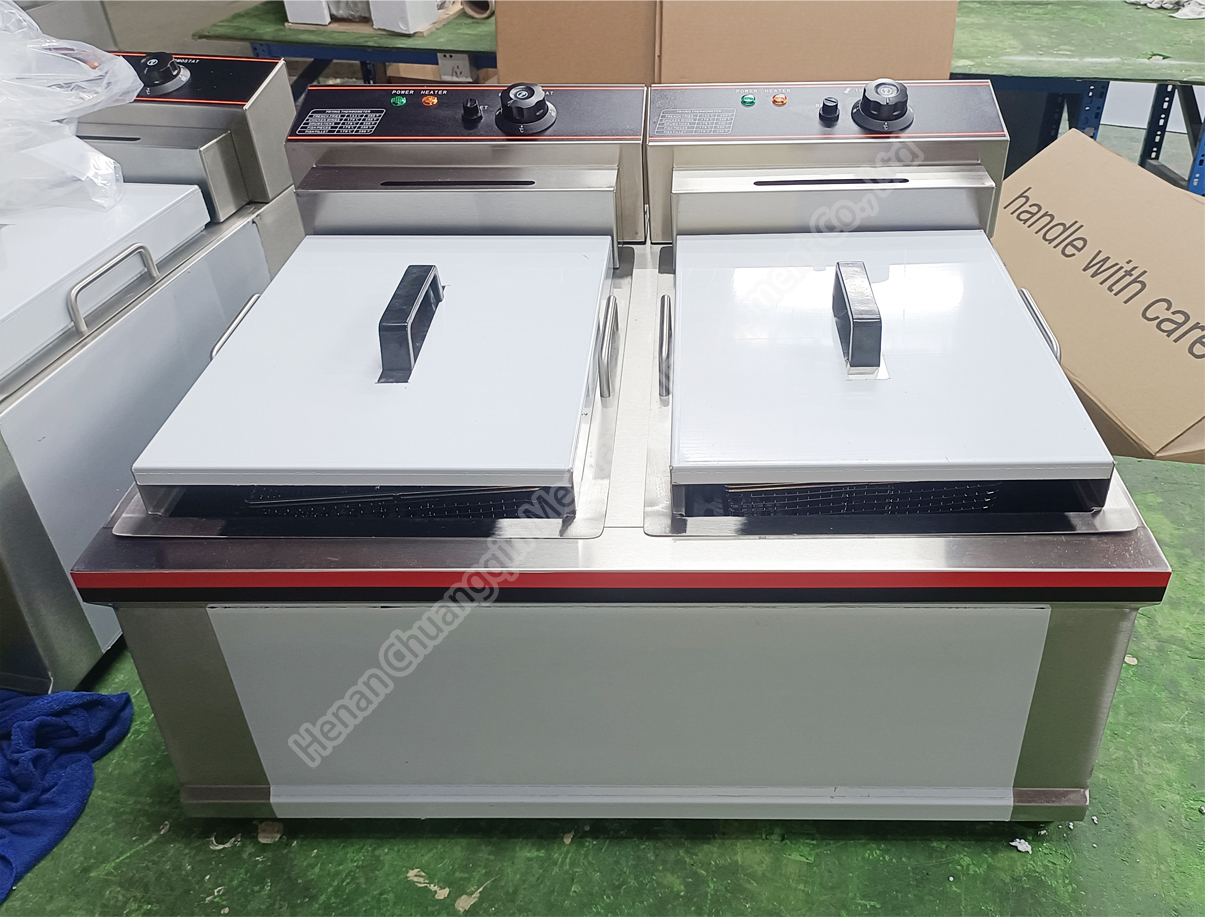 Donut Making Machine With Equipment Electric Deep Fryer Commercial