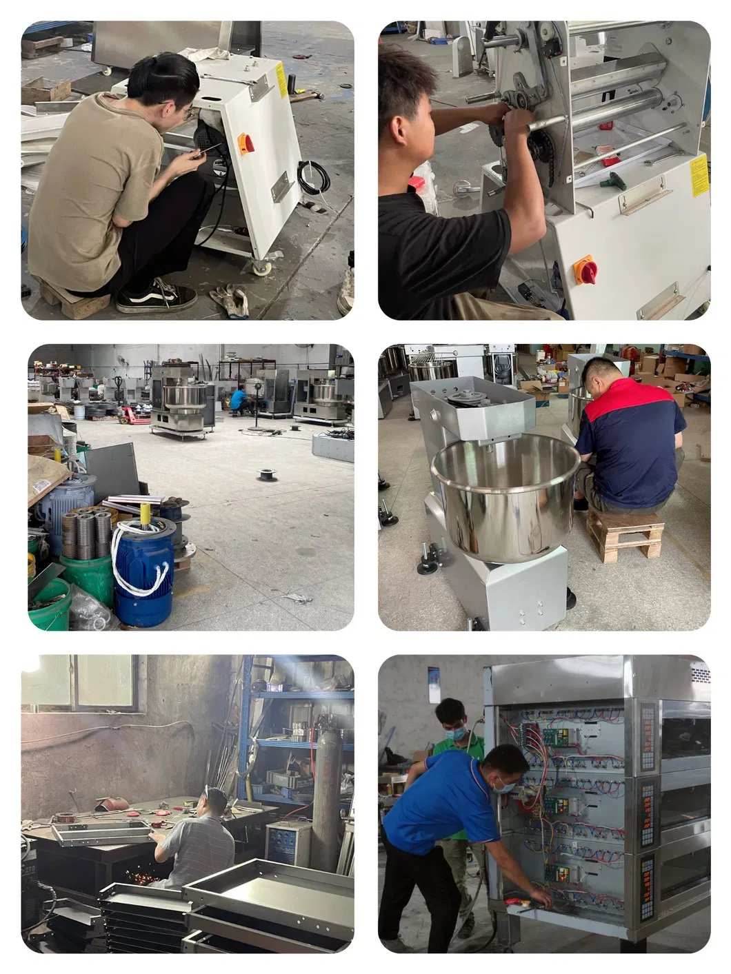 Baking Equipment for Dough Processing Making Toast Buns Bread Toast Shaping Machine