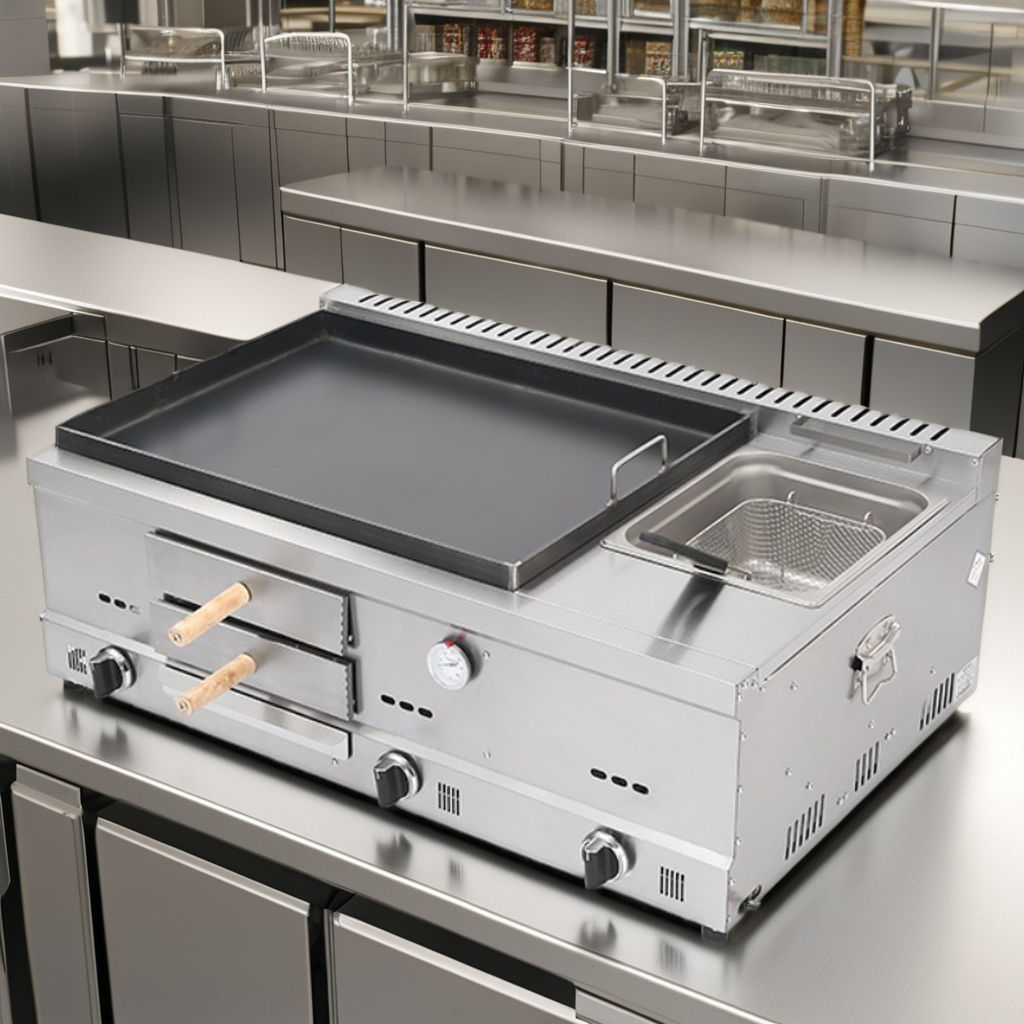 Commercial Electric Toaster Household Gas Griddle Hotel Commercial Gas Grill