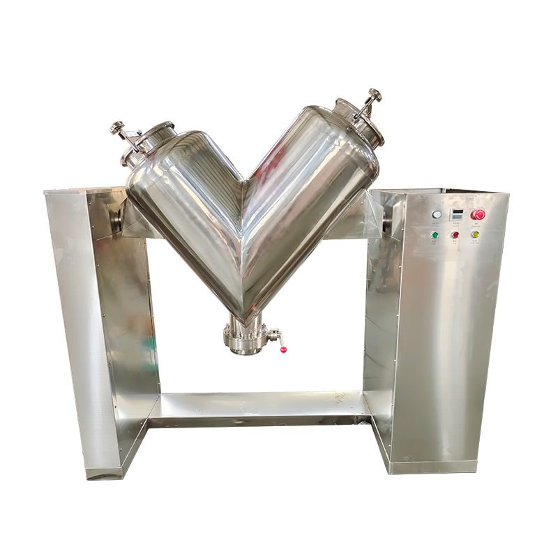 Pharmaceutical Food Dry Powder V-Shape Mixer Machine for Large Volume Production