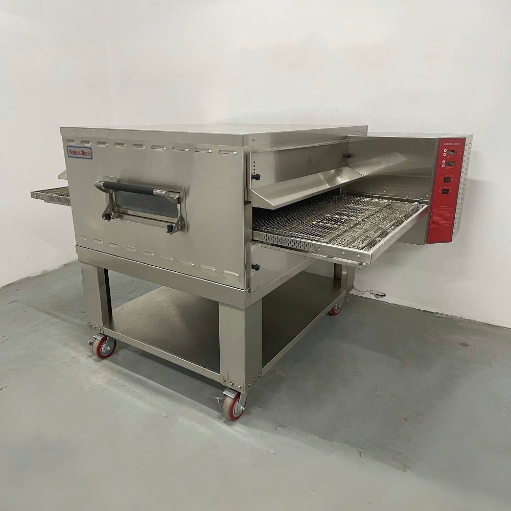 20 32 Inch Pizza Conveyor Oven Electric Gas Heating Big Pizza Cake Commercial Kitchen Equipment Bread Bakery Baking Oven