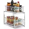 2-Tier Under Sink Cabinet Organizer with Sliding Storage Drawer