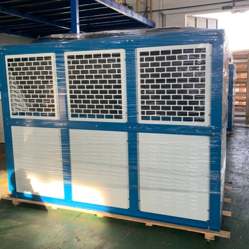 Three Phase 8HP Air-Water Cooled Condensing Unit with Motor for Freezer Refrigeration