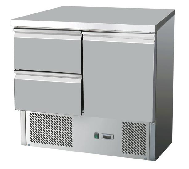 Yunlei-Stainless Steel Table Chiller Freezer Table Sink Customized Bar Counter