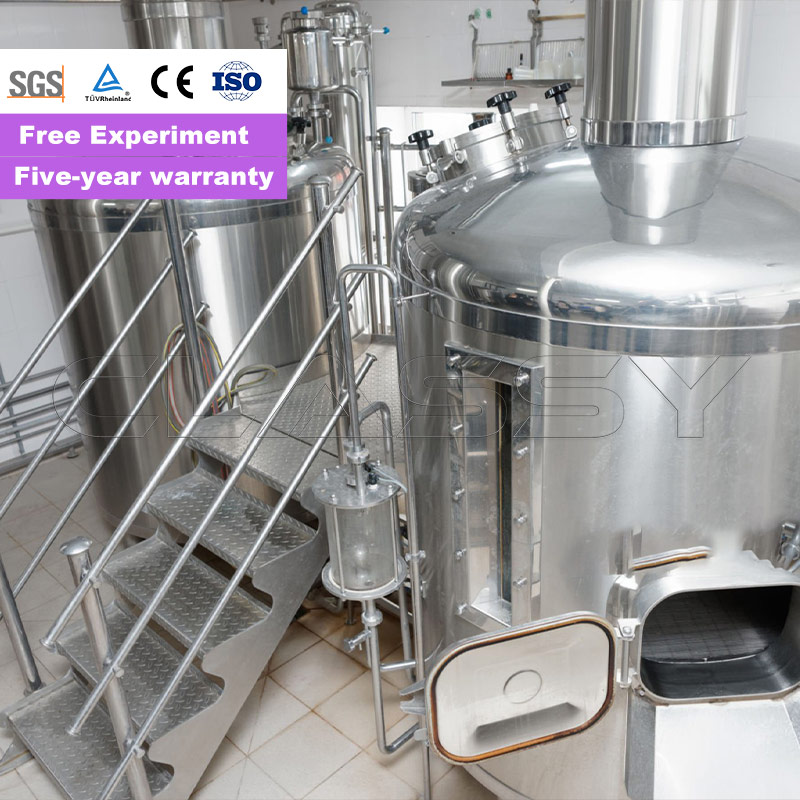 Stainless steel mixing tank