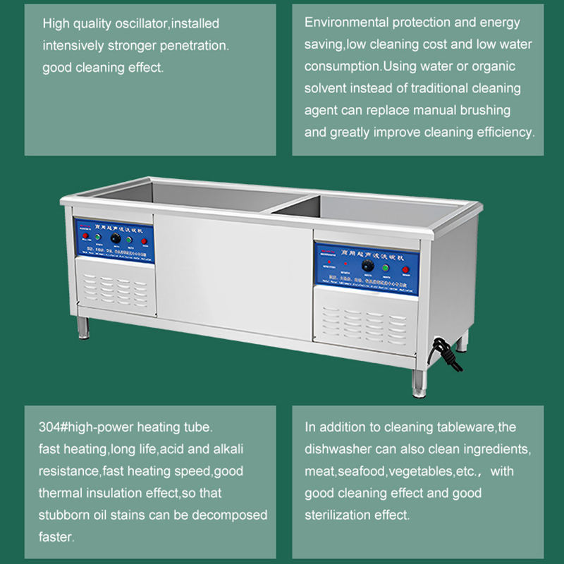 High Quality Freestanding Ultrasonic Dishwasher Machine Industrial Grade Dish Washing Equipment for Hotel Use