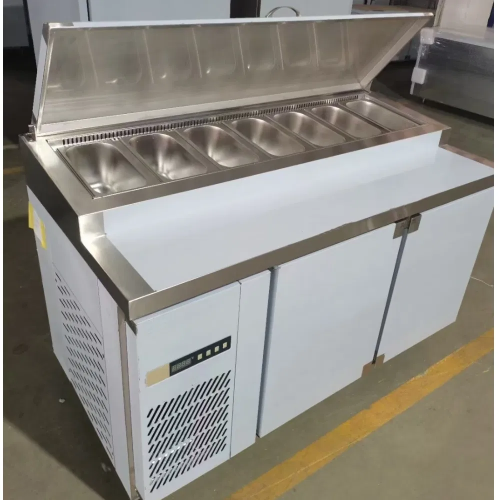 Satisfaction Guarantee Long Service Life User Friendly Counter Chiller and Freezer