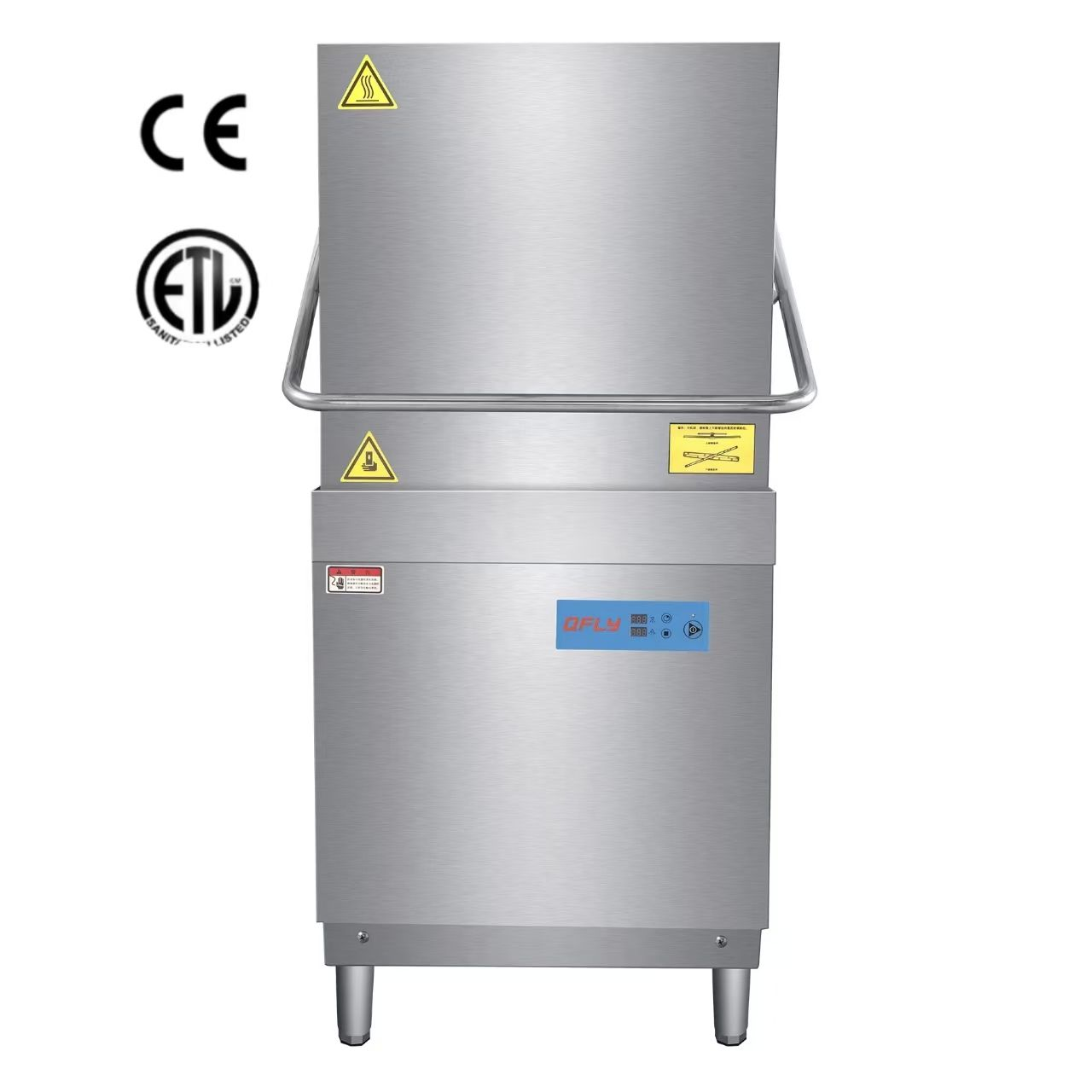 ETL CE High Capacity China Automatic Commercial Hood Type Freestanding DishWasher Dishwasher Restaurant Dishwashing Machine