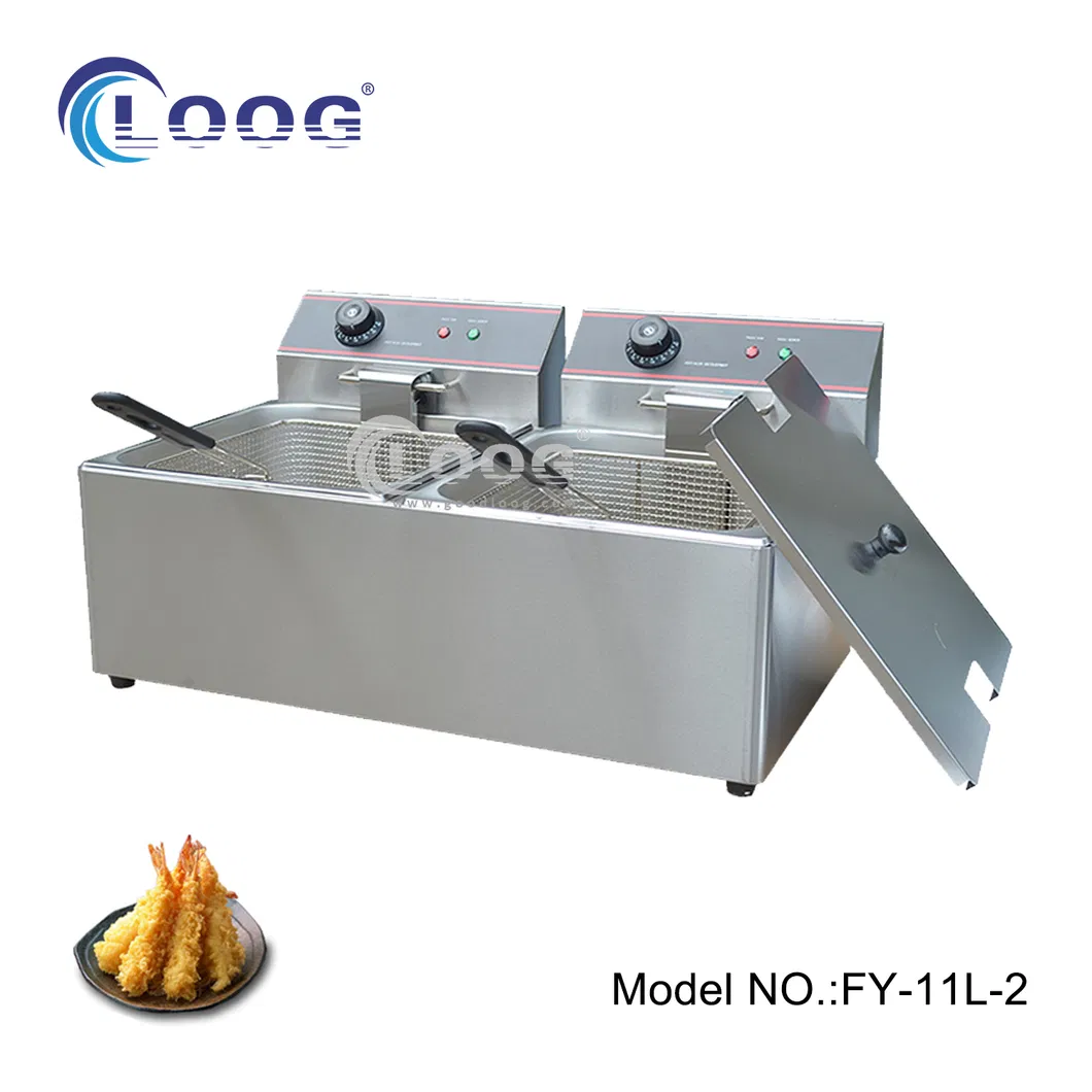Wholesale Stainless Steel Fryer Machine French Frie Frying Machine Electric Deep Fryer Mini Donut Fryer Machine for Sale