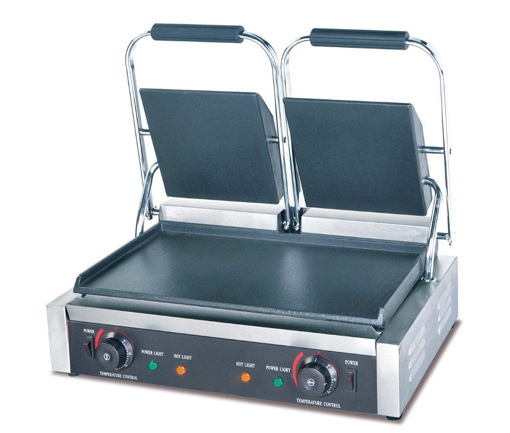 Commercial Price Sanduicheira Burger Griddle Hamburger Sandwich Maker Gas Electric Indoor Contact Grill and Panini Press Machine