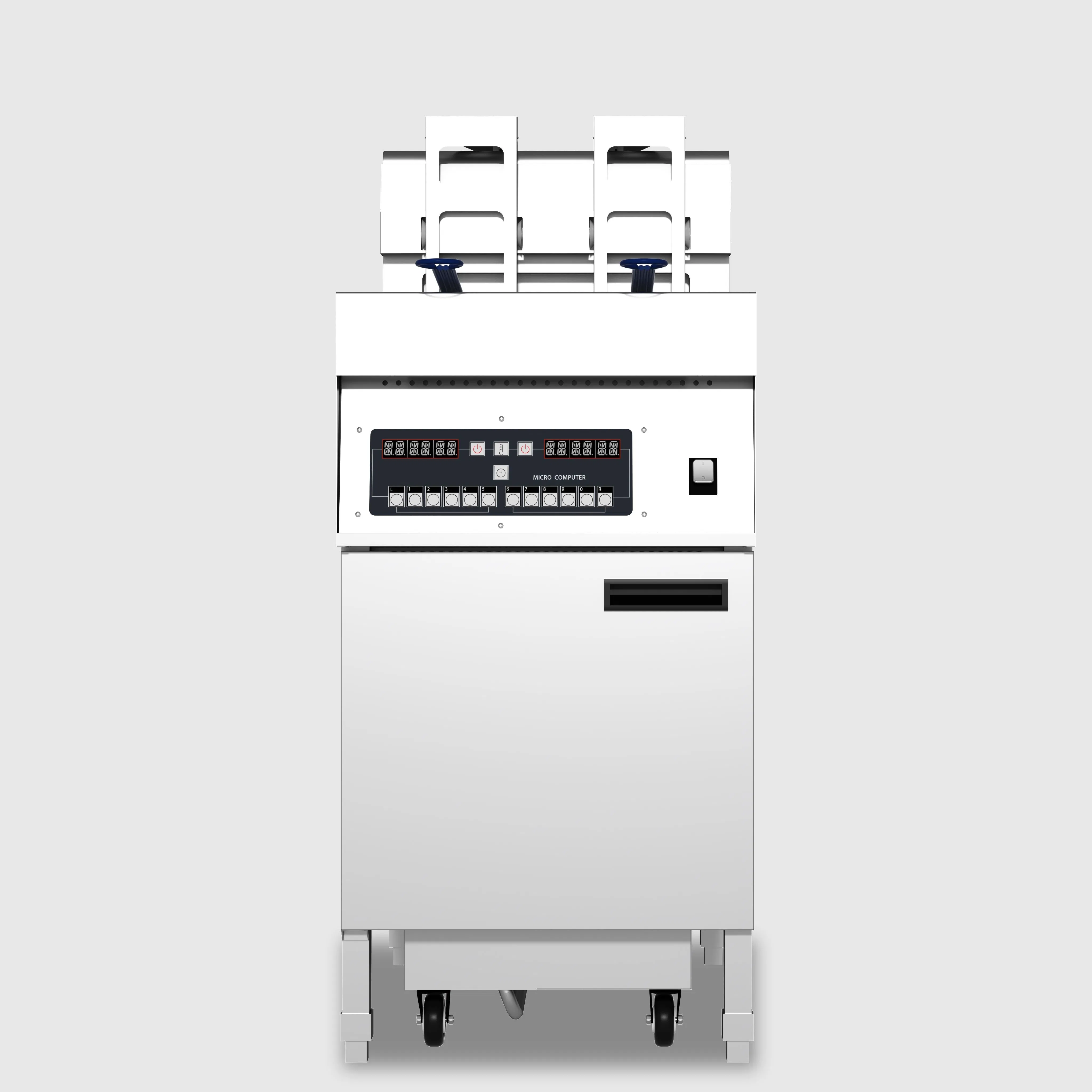 Heavy-Duty Stainless Steel Frying Machine for Oil Cooking