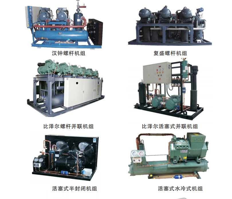 Chiller Room Freezer Room Compressor Condensing Unit