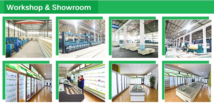 Good Quality Ice Freezer Table for Fish Seafood Butchery Display Chillers Counter
