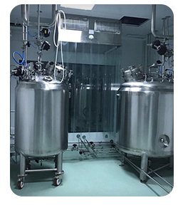 Stainless Steel Three Compartment Operating Theatre Sink in Modular Clean Room