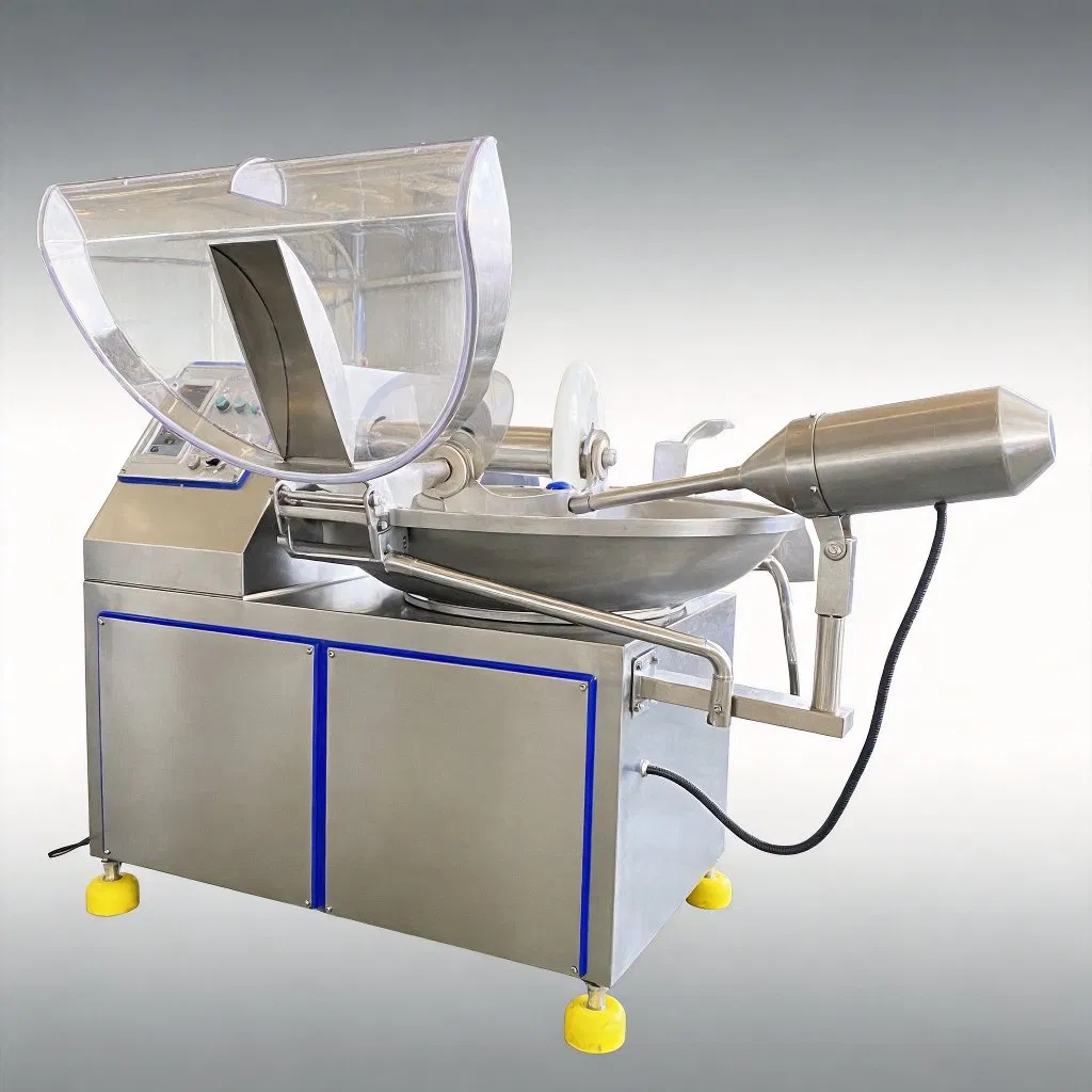 High-Quality Meat Bowl Cutter Machine for Efficient Food Preparation