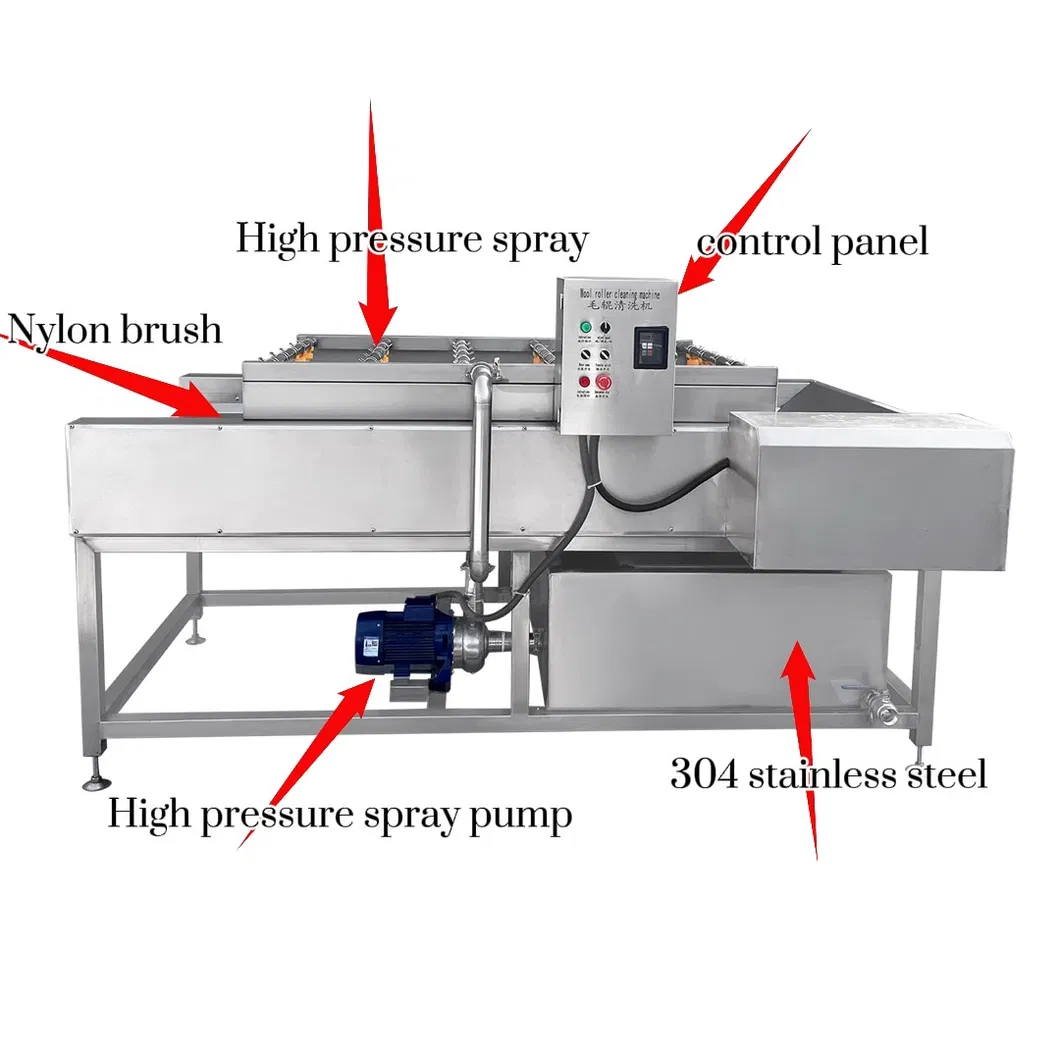 Citrus Cassava Carrot Cleaning Machine and Superior Various Potato Preparation Processes